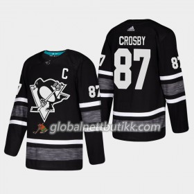 Pittsburgh Penguins Hockeydrakt Sidney Crosby 87 Svart 2019 NHL All-Star Adidas Authentic - Herre